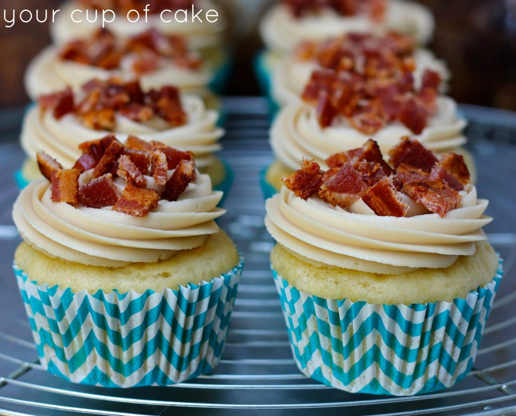 Maple Bacon Cupcakes
 Maple Bacon Cupcakes Your Cup of Cake