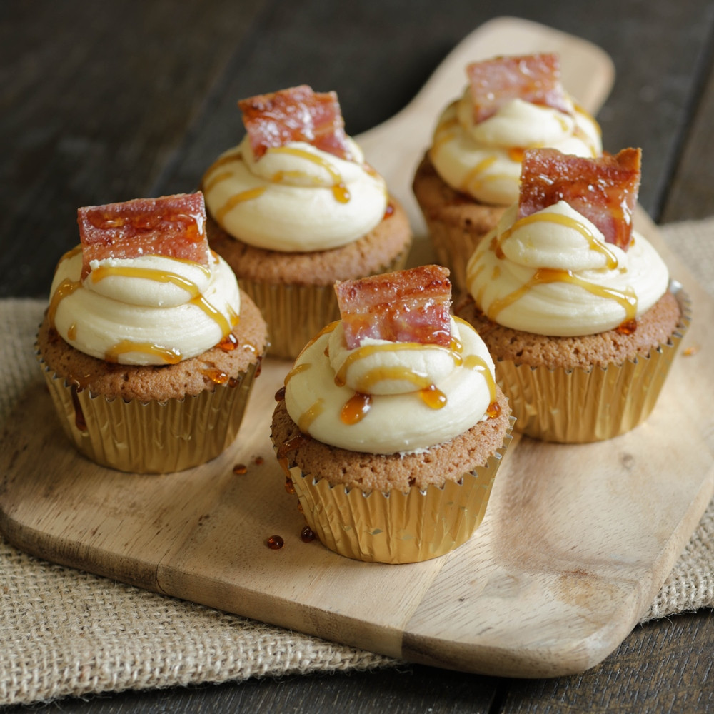 Maple Bacon Cupcakes
 Maple Bacon Cupcakes