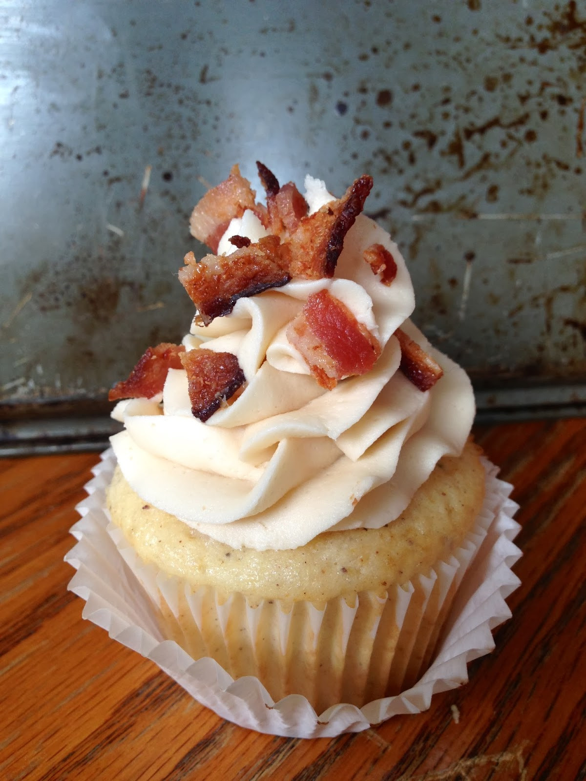 Maple Bacon Cupcakes
 Maple Bacon Cupcakes