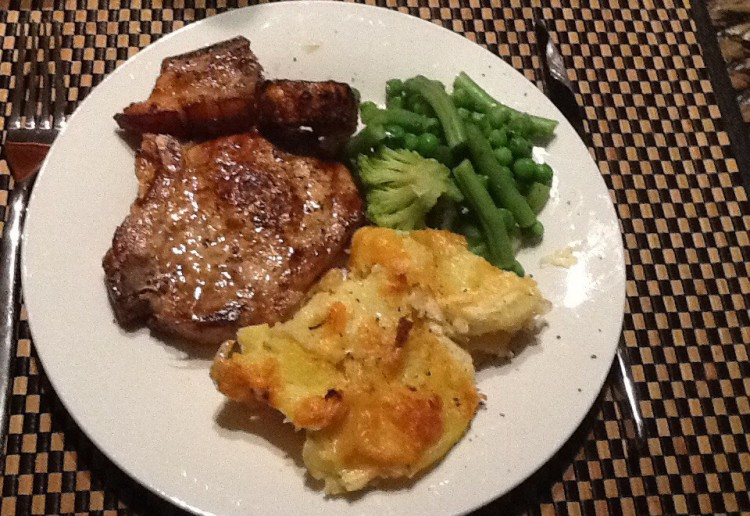 Maple Pork Chops
 Maple pork chops Real Recipes from Mums