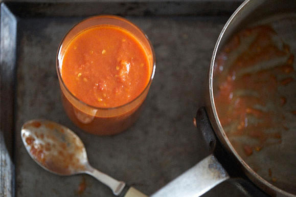 Marcella Hazan Tomato Sauce
 Marcella Hazan’s Tomato Sauce with ion and Butter – 30AEATS