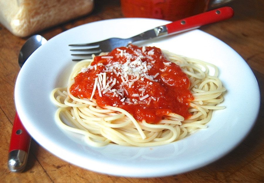 Marcella Hazan Tomato Sauce
 Marcella Hazan s Tomato Sauce Flourish King Arthur Flour