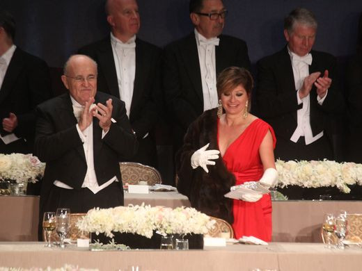 Maria Bartiromo Al Smith Dinner
 Trump Clinton try for laughs at awkward Al Smith dinner