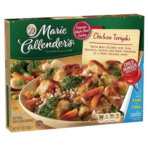 Marie Callender S Frozen Dinners
 Marie Callender s Frozen Dinner Teriyaki Chicken 13 oz box