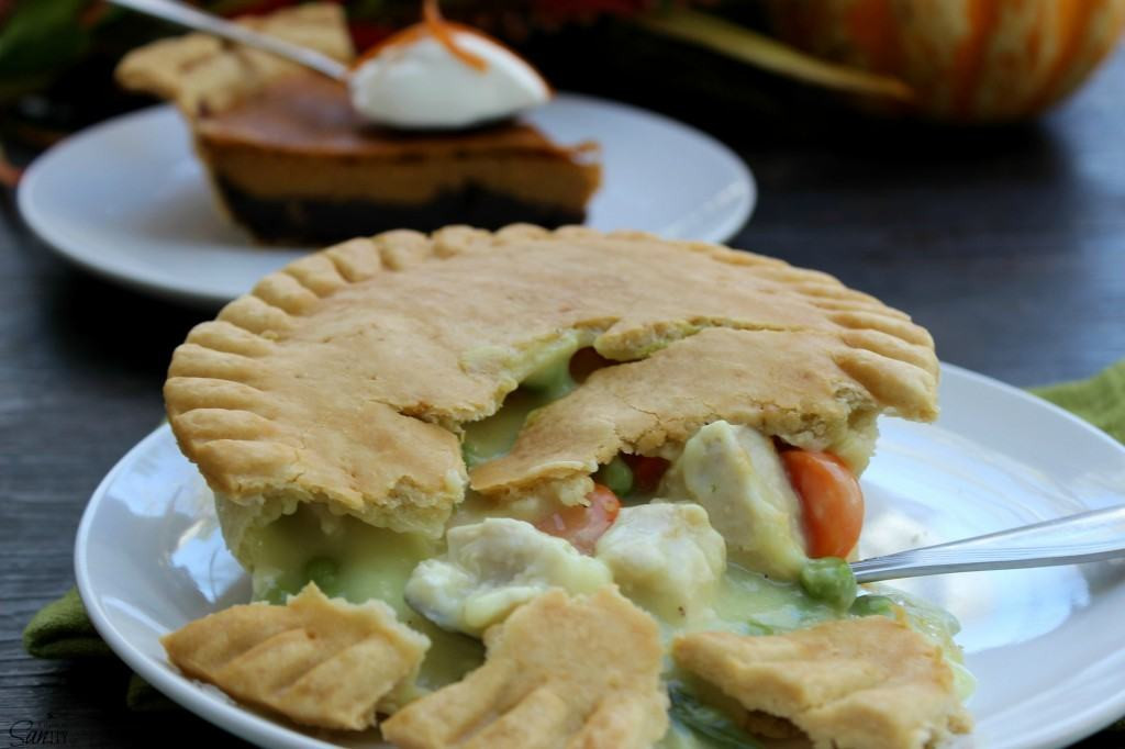 Marie Callender'S Chicken Pot Pie
 Pumpkin Fudge Pie