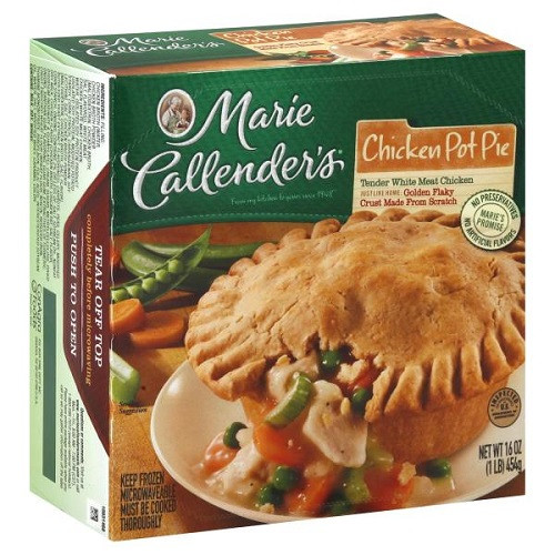Marie Callender'S Chicken Pot Pie
 Marie Callender s Frozen Pot Pie Chicken 16 oz box