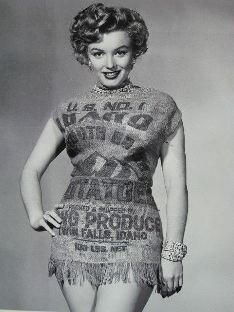 Marilyn Monroe Potato Sack
 Marilyn Monroe biography net worth quotes wiki