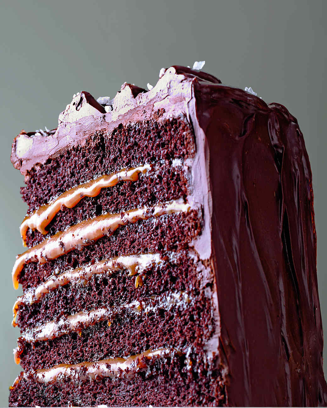 Martha Stewart Chocolate Cake
 Salted Caramel Six Layer Chocolate Cake Recipe