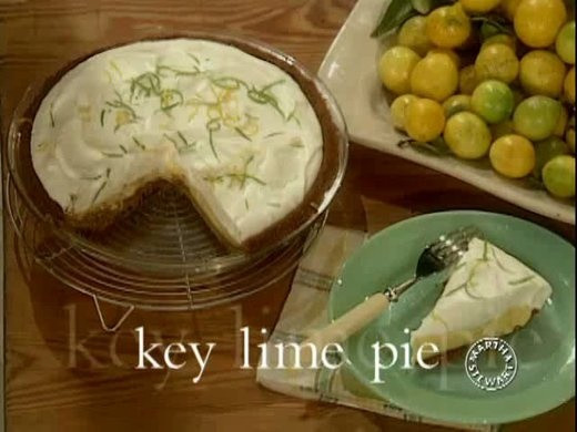 Martha Stewart Key Lime Pie
 Key Lime Pie Video