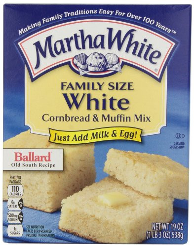 Martha White Cornbread Mix
 Martha White Family Size White Cornbread and Muffin Mix