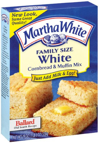 Martha White Cornbread Recipe
 Martha White Family Size White Cornbread and Muffin Mix