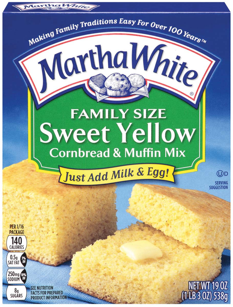 Martha White Cornbread
 Sweet Cornbread Martha White Martha White