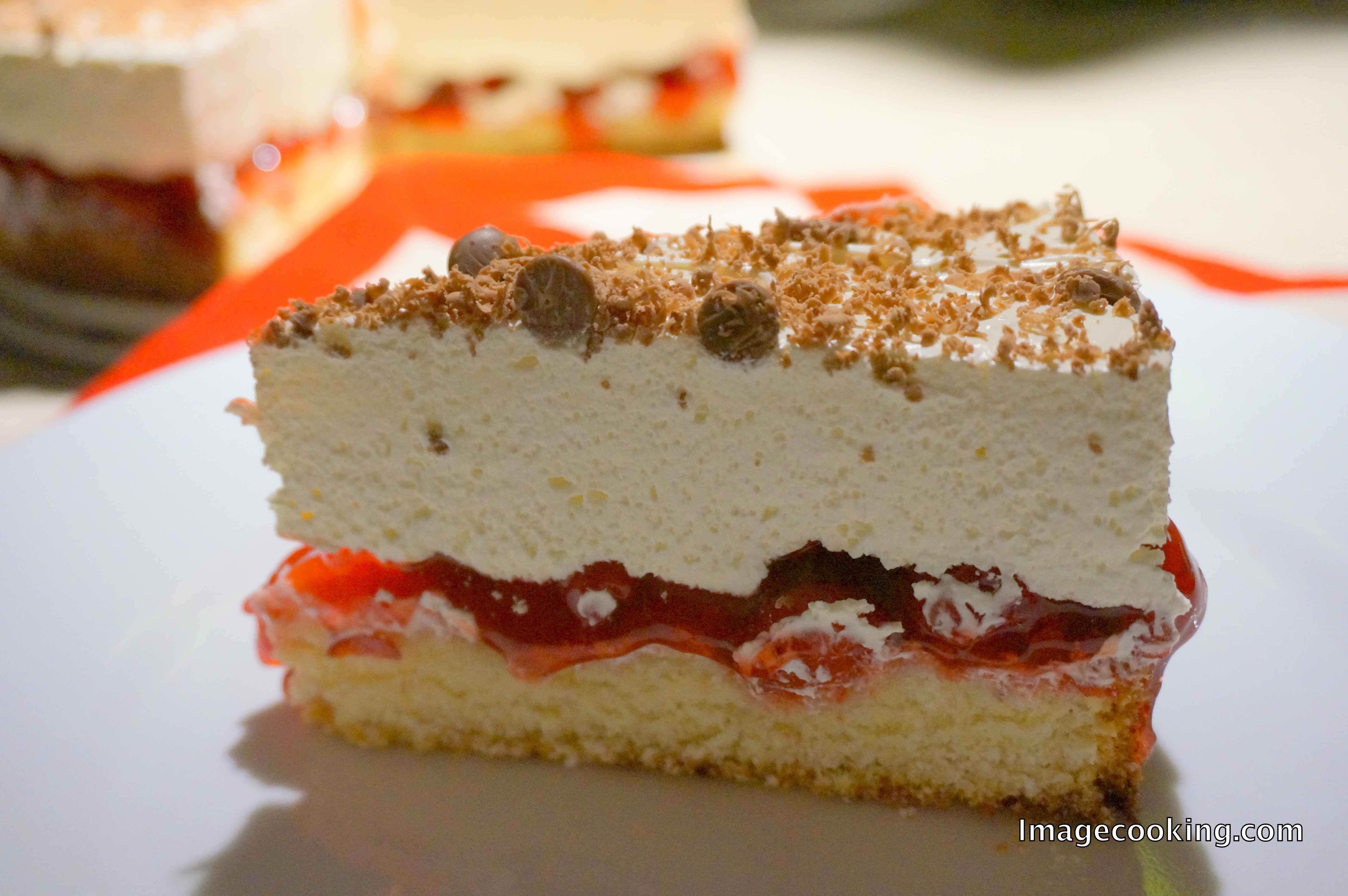 Mascarpone Cheese Desserts Recipes
 Layered Beautifully Mascarpone Cheese and Cherry Cake