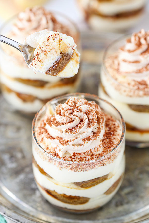 Mascarpone Dessert Recipes
 Mini Tiramisu Trifles Life Love and Sugar