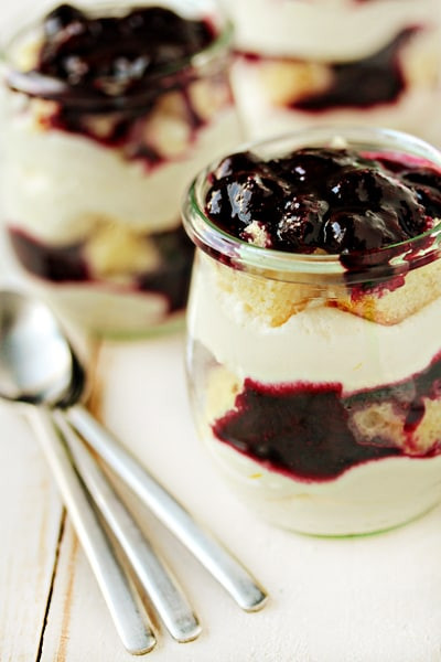 Mascarpone Desserts Recipes
 Blueberry Trifles with Mascarpone Whip Recipe