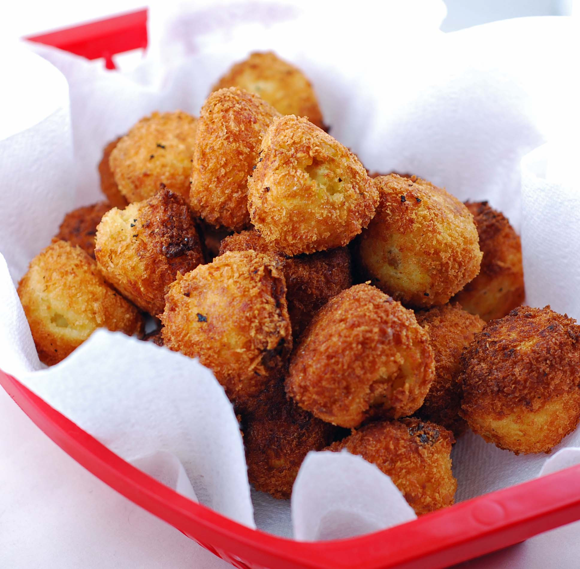 Mashed Potato Balls
 Fried Mashed Potato Balls