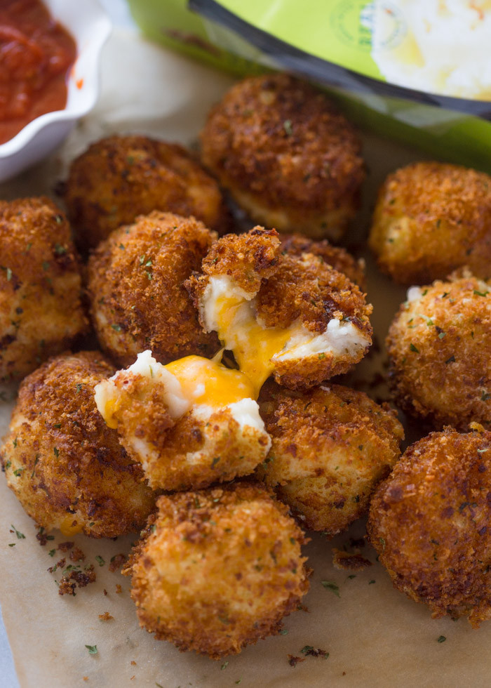 Mashed Potato Balls
 Cheese Stuffed Bacon Mashed Potato Balls