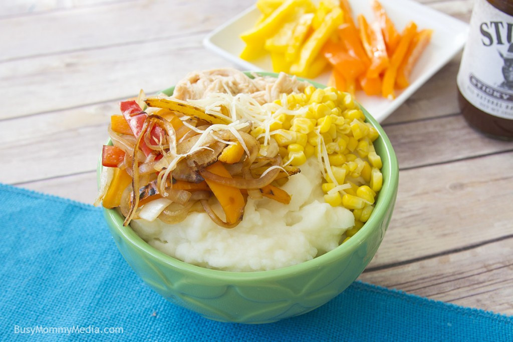 Mashed Potato Bowl
 Grilled Chicken Mashed Potato Bowls with Creamy BBQ Sauce