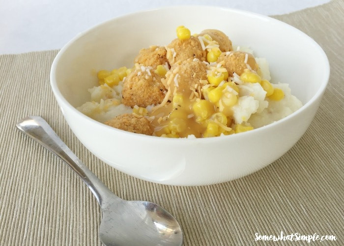 Mashed Potato Bowl
 Chicken and Mashed Potato Bowls Recipe Somewhat Simple