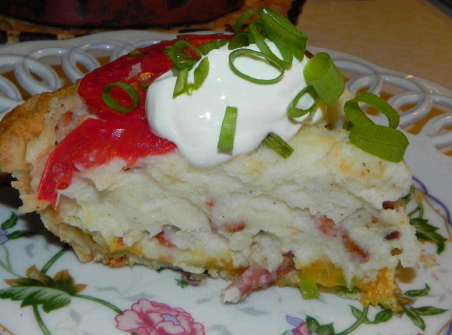 Mashed Potato Pies
 Savory Mashed Potato Pie Recipe