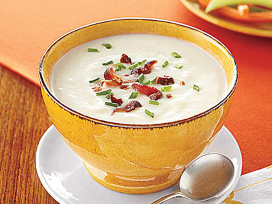 Mashed Potato Soup
 make leftover mashed potato soup