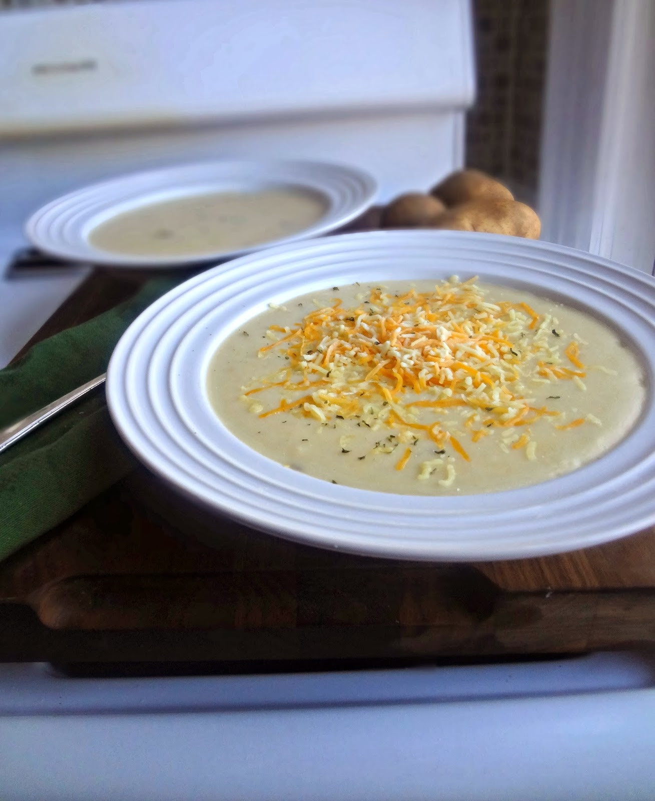 Mashed Potato Soup
 The Cooking Actress Mashed Potato Soup