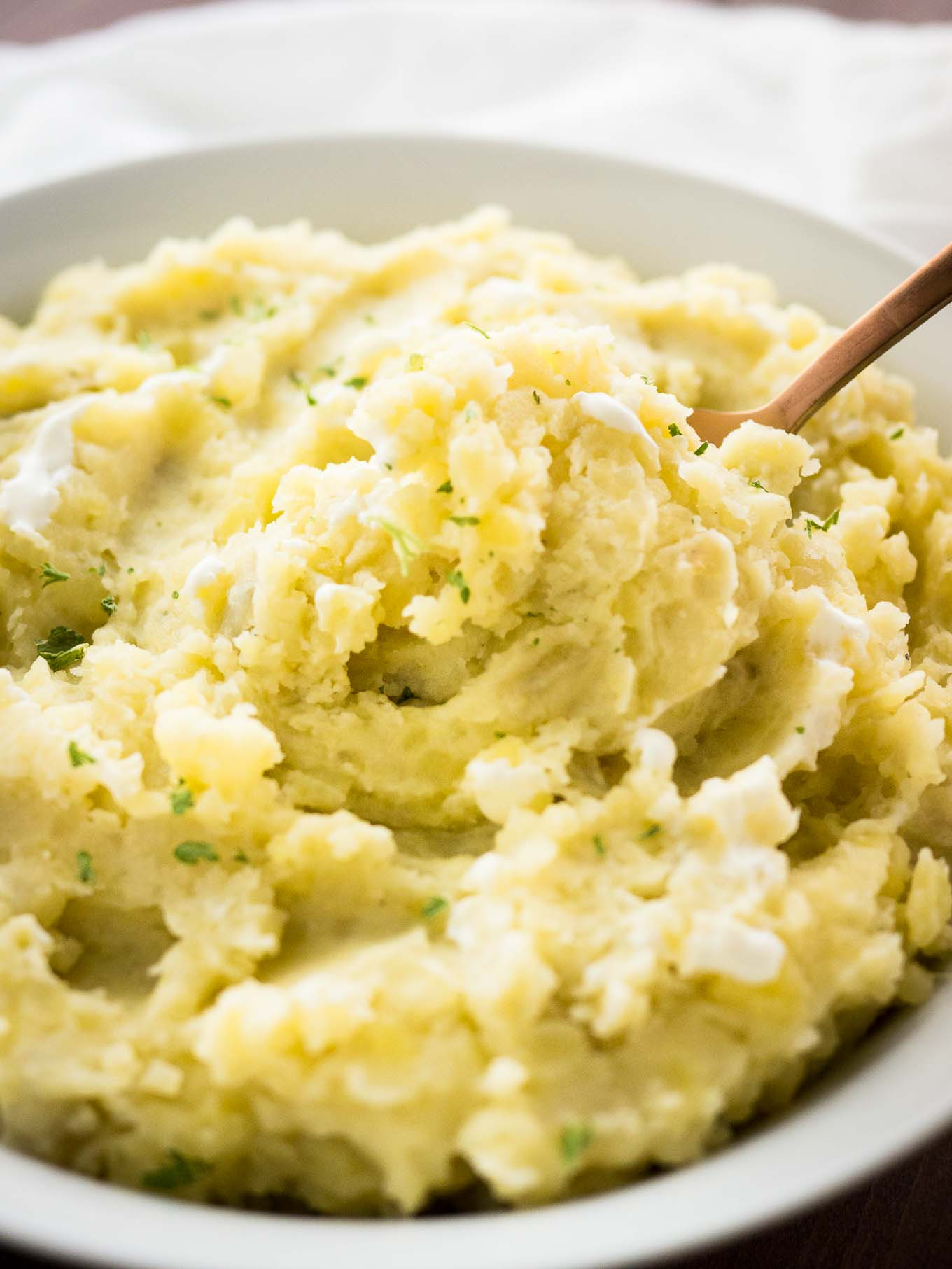 Mashed Potatoes In Crock Pot
 Creamy Crock Pot Mashed Potatoes