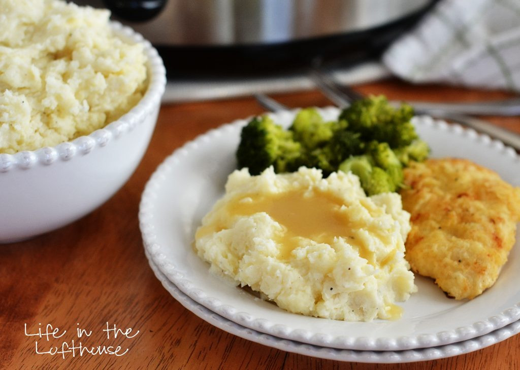 Mashed Potatoes In Crock Pot
 Crock Pot Creamy Mashed Potatoes