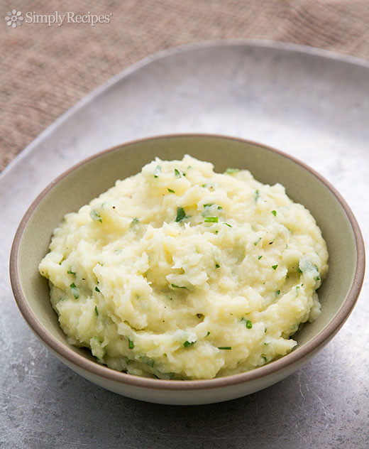 Mashed Potatoes In Spanish
 Mashed Potatoes and Parsnips with Chives and Parsley