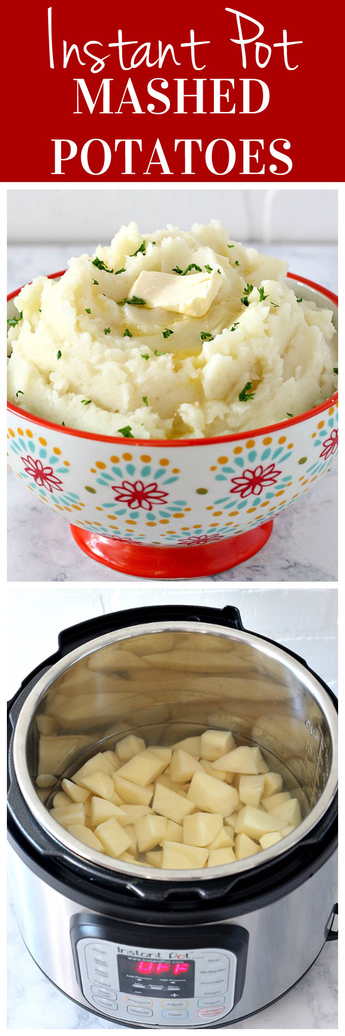 Mashed Potatoes In The Instant Pot
 Instant Pot Mashed Potatoes Recipe Crunchy Creamy Sweet