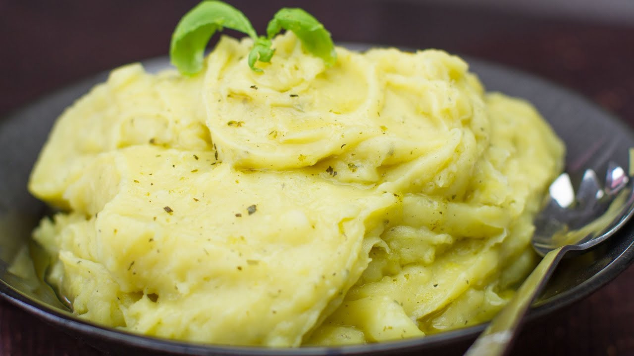 Mashed Potatoes No Milk
 Best Ever Dairy Free Herbed Mashed Potatoes No Butter or