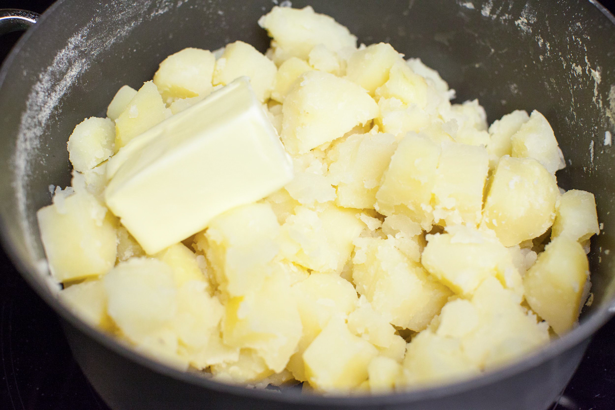 Mashed Potatoes No Milk
 sour cream mashed potatoes no milk