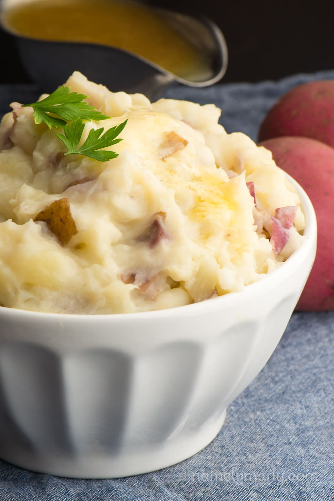 Mashed Potatoes Recipes Easy
 Easy Vegan Garlic Mashed Potatoes Namely Marly