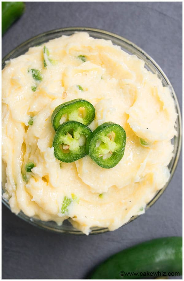 Mashed Potatoes Recipes Easy
 Jalapeno Garlic Mashed Potatoes Recipe CakeWhiz