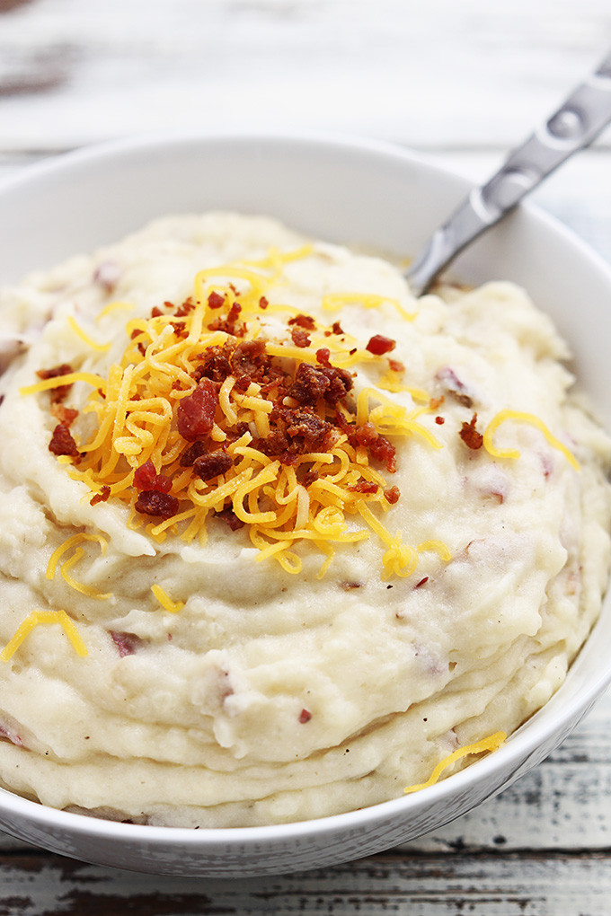 Mashed Potatoes Slow Cooker
 Thanksgiving Edition Mashed Potatoes 3 Ways – See Steph See