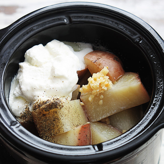 Mashed Potatoes Slow Cooker
 Slow Cooker Mashed Potatoes