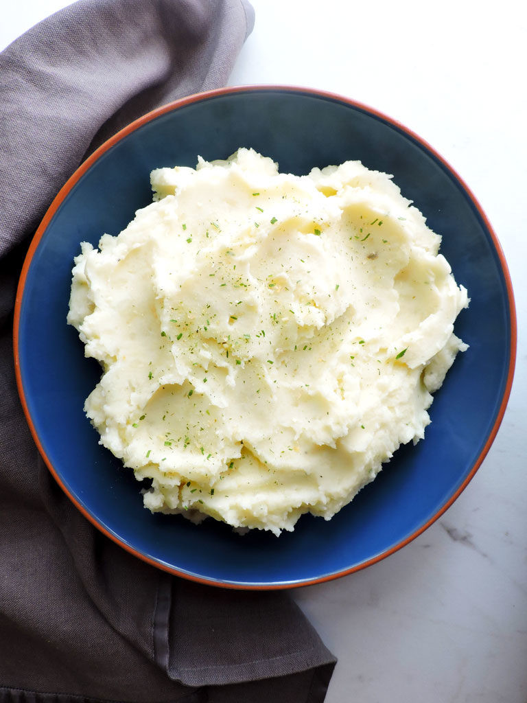 Mashed Potatoes With Sour Cream
 Sour Cream and ion Mashed Potatoes Fresh Fit Kitchen