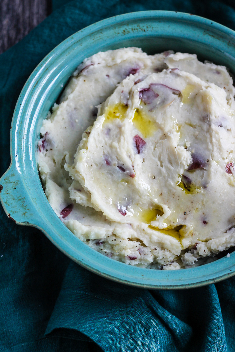 Mashed Red Potatoes
 Garlic Red Mashed Potatoes with Parmesan