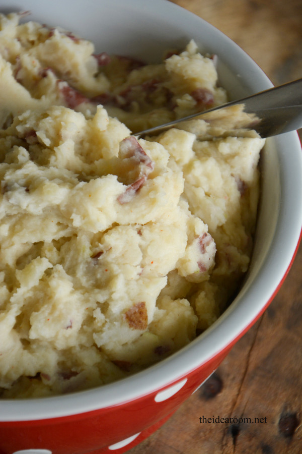 Mashed Red Potatoes
 Red Garlic Mashed Potatoes The Idea Room
