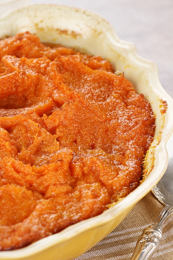 Mashed Sweet Potato Casserole
 It Turns Out The Perfect Flavoring For Sweet Potatoes Is