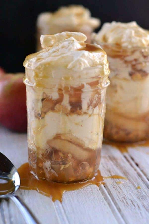 Mason Jar Desserts Recipes
 Apple Caramel Cheesecake Recipe Mason Jar Desserts