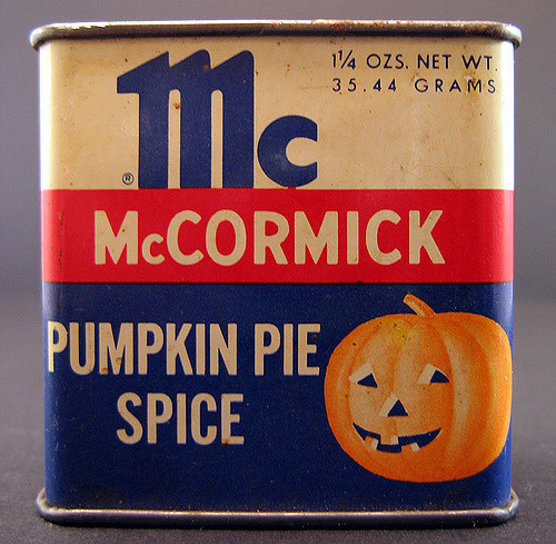 Mccormick Pumpkin Pie Spice
 McCormick Pumpkin Pie Spice Tin