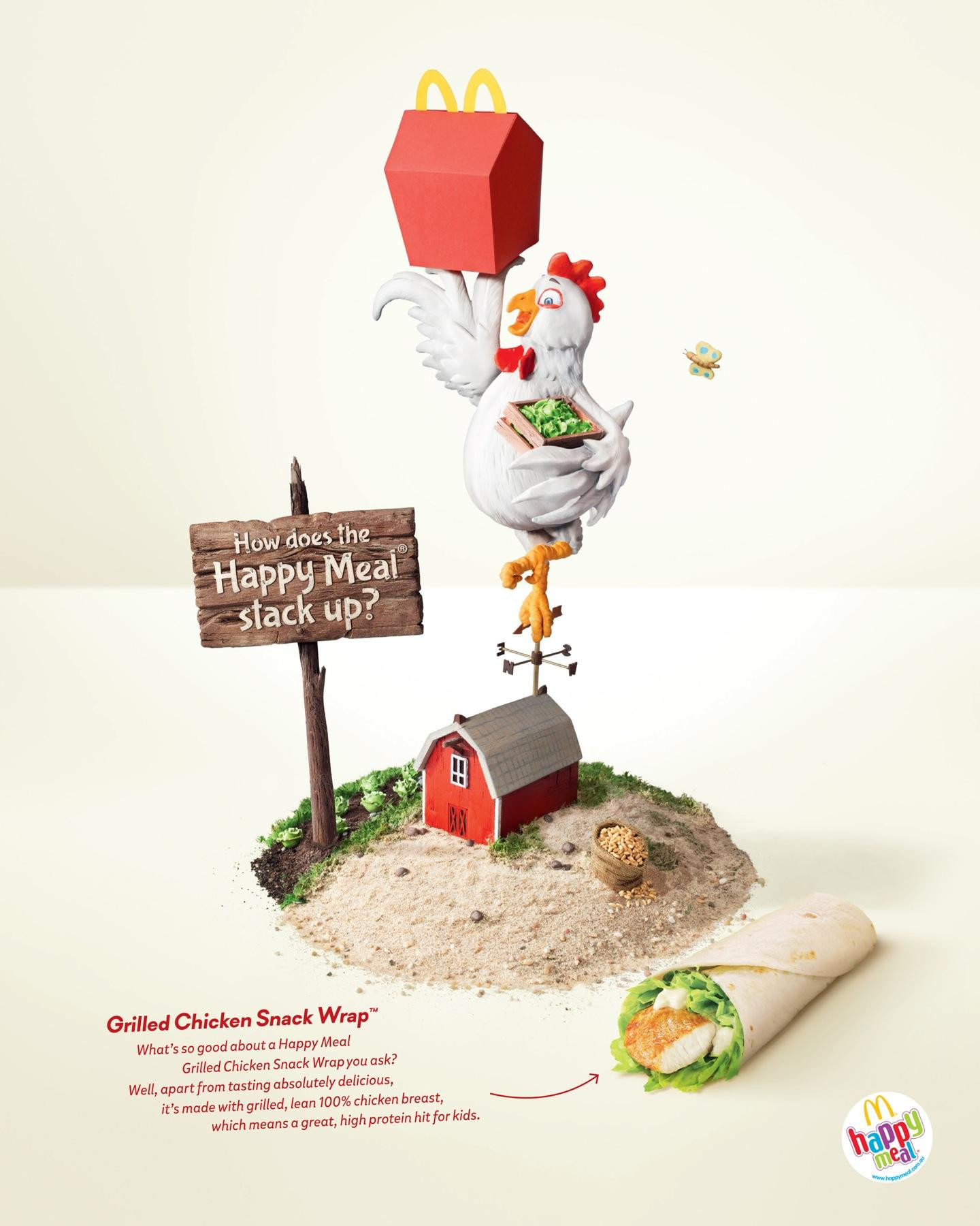 Mcdonald'S Apple Pie
 McDonald s Print Advert By Leo Burnett Happy Meal Grilled