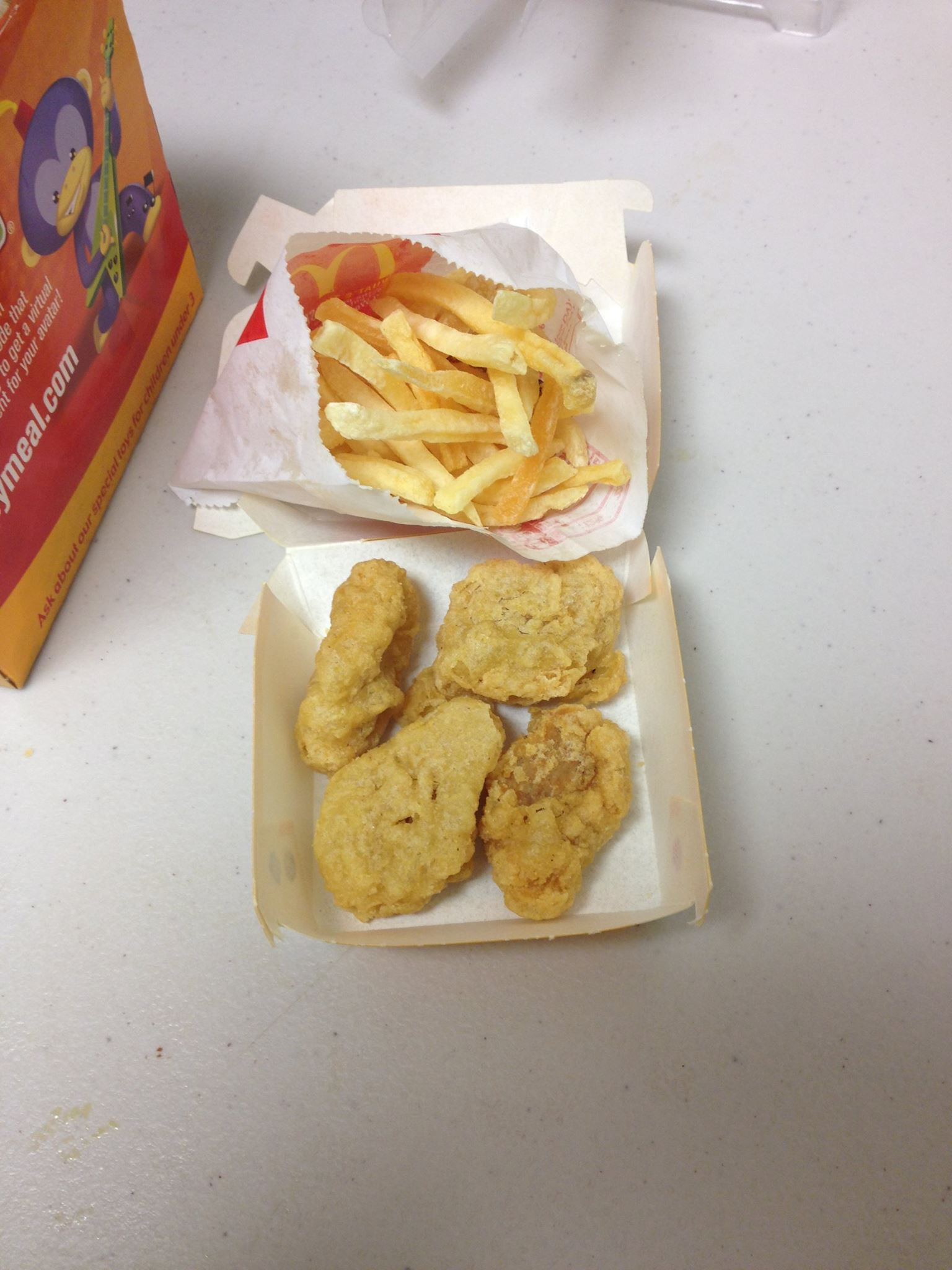 Mcdonald'S Chicken Tenders
 McDonald s Happy Meal 6 Years Later