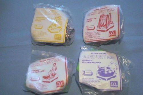 Mcdonald'S New Desserts
 McDonald s 1990 Carnival Set of 4 MIP