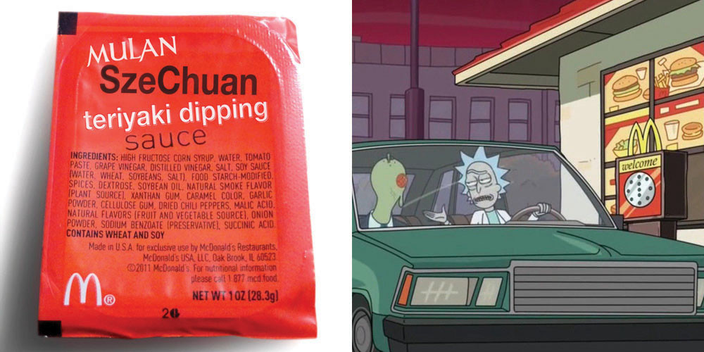 Mcdonalds Dipping Sauces
 What People Do for e Packet of the ‘Rick and Morty