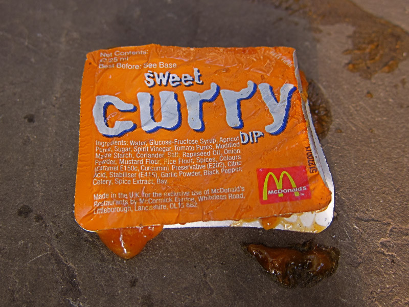 Mcdonalds Dipping Sauces
 Mcdonalds curry sauce