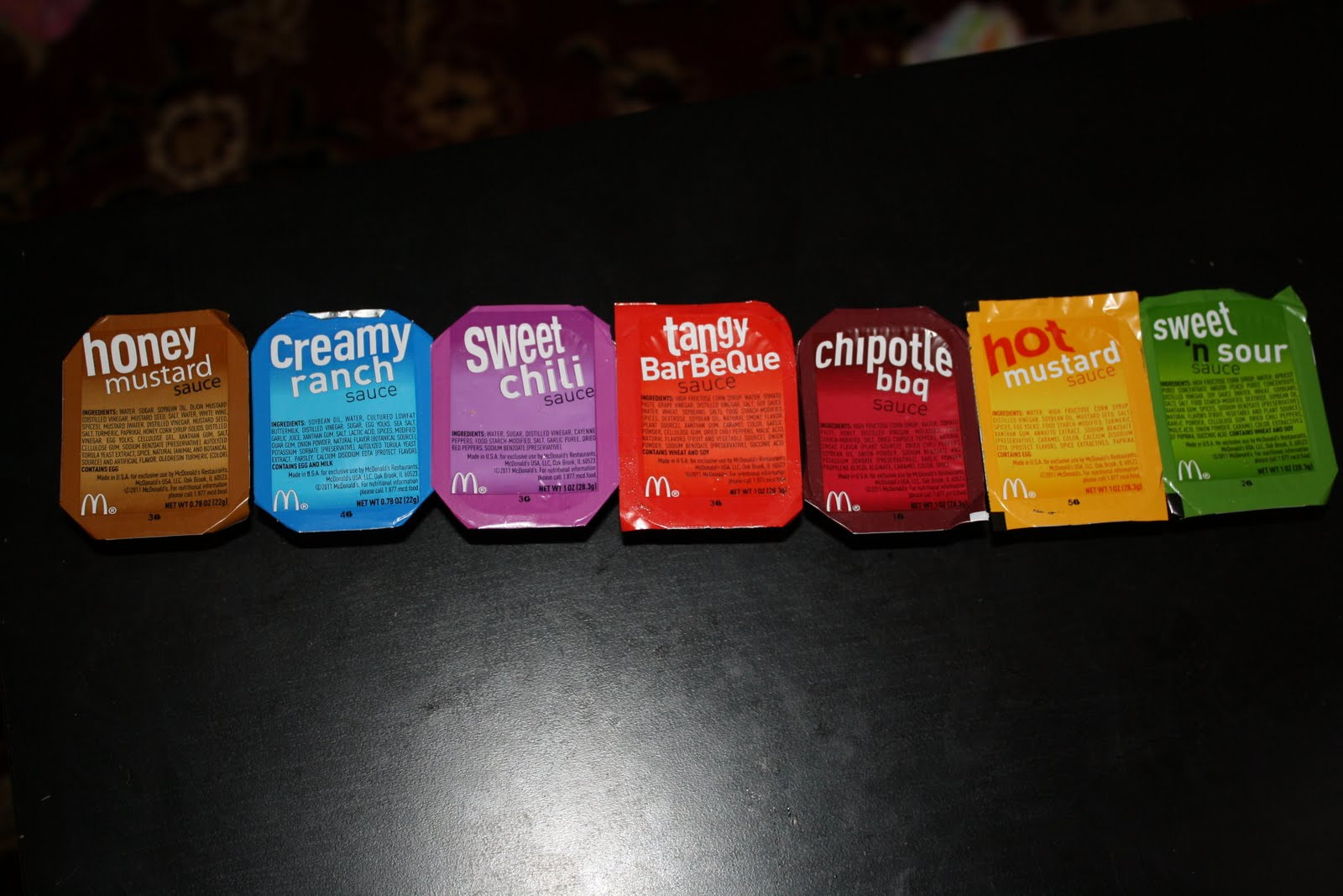 Mcdonalds Dipping Sauces
 Food Prone McDonalds Sauces A Review