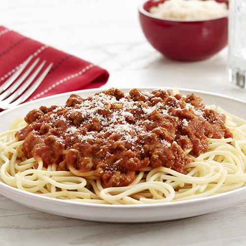 Meat Sauce Spaghetti
 Spaghetti and Meat Sauce