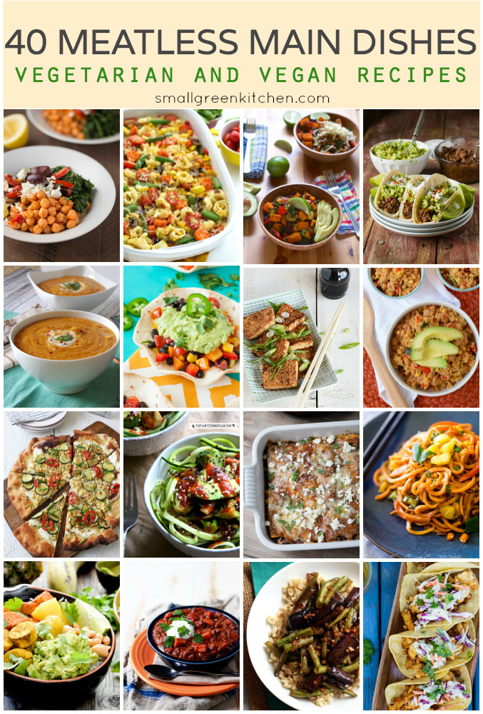 Meatless Main Dishes
 40 Meatless Main Dishes